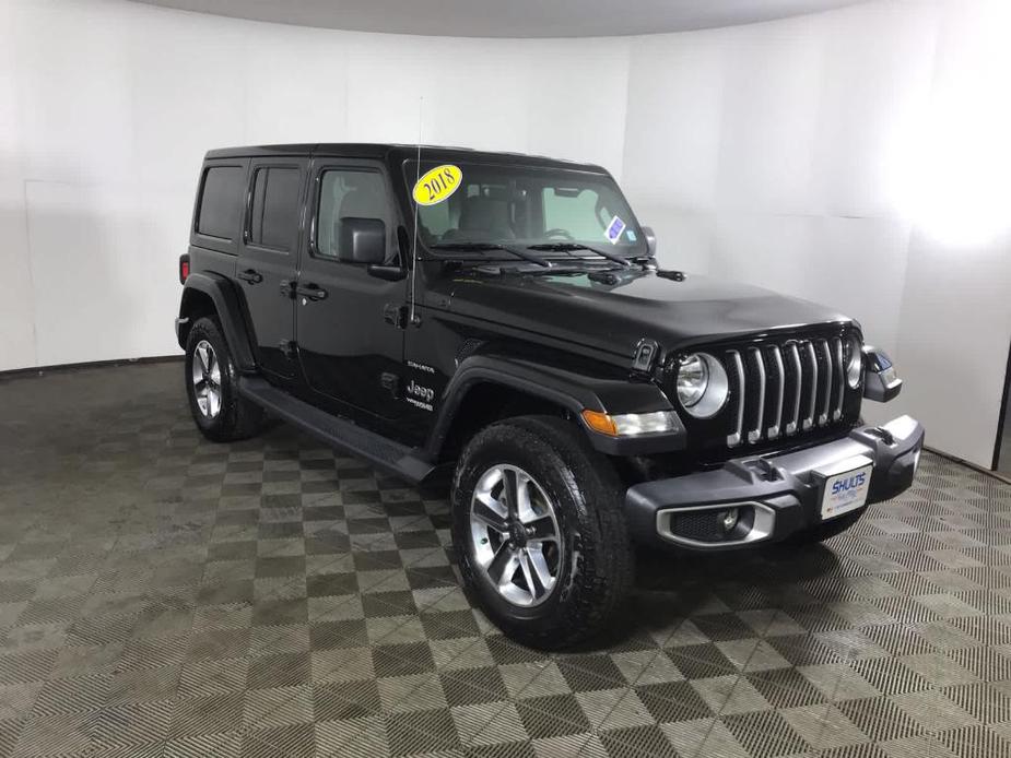 used 2018 Jeep Wrangler Unlimited car, priced at $27,500