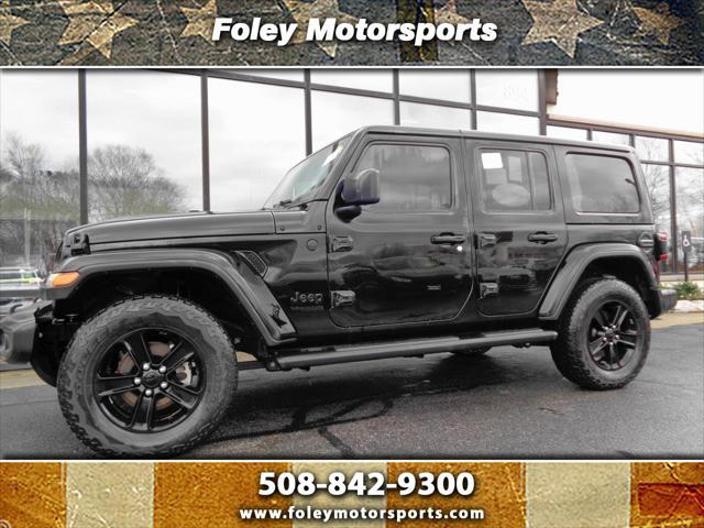 used 2021 Jeep Wrangler Unlimited car, priced at $32,795