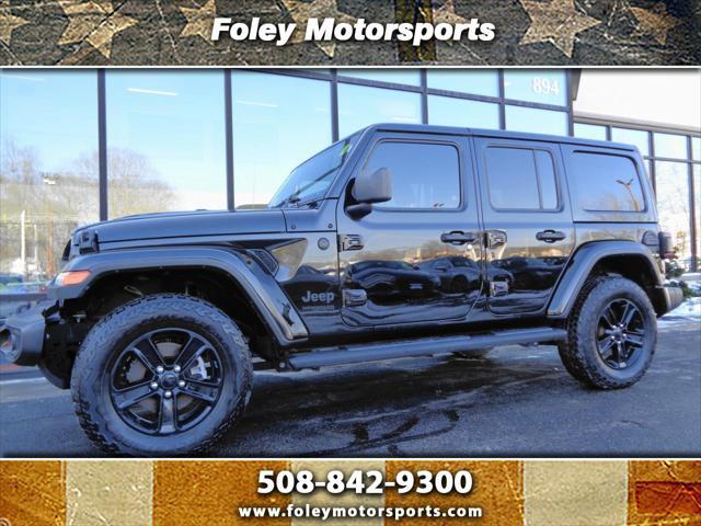 used 2021 Jeep Wrangler Unlimited car, priced at $32,795