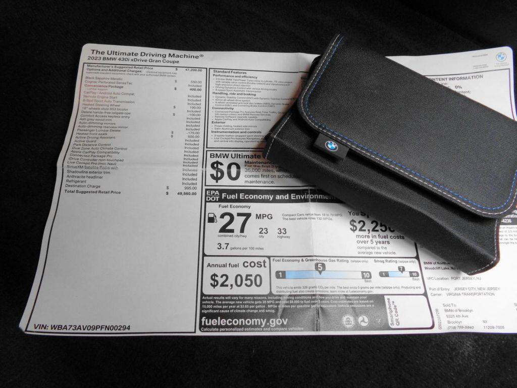 used 2023 BMW 430 Gran Coupe car, priced at $36,995