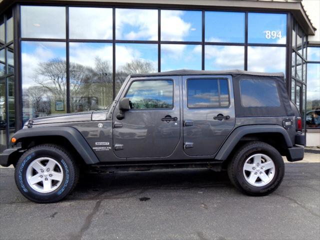 used 2017 Jeep Wrangler Unlimited car, priced at $21,895