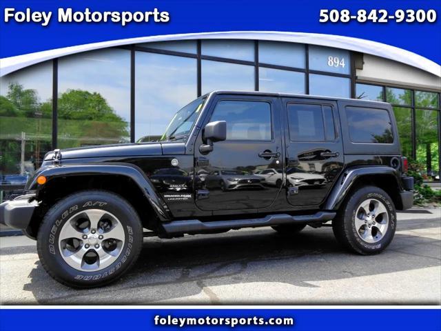 used 2018 Jeep Wrangler JK Unlimited car, priced at $25,995