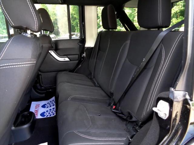 used 2018 Jeep Wrangler JK Unlimited car, priced at $25,995