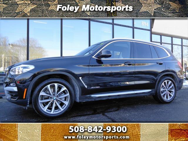 used 2018 BMW X3 car, priced at $23,495