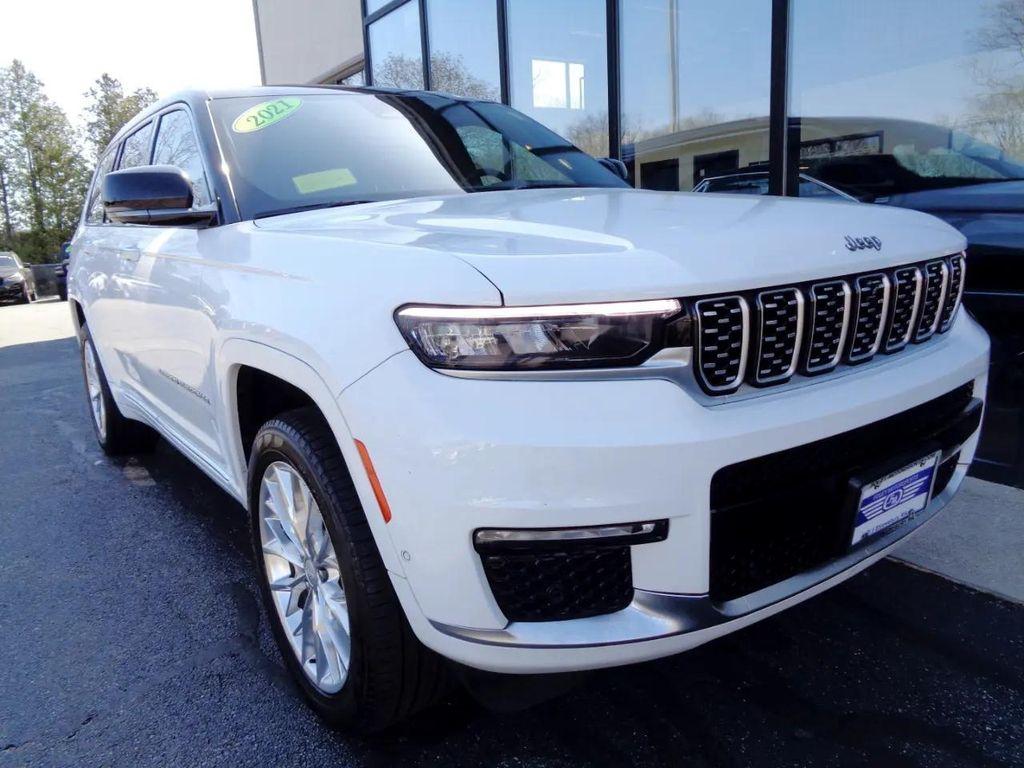 used 2021 Jeep Grand Cherokee L car, priced at $36,995