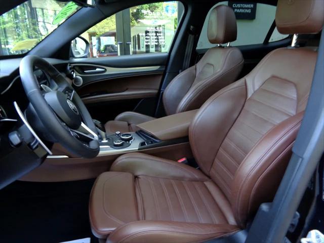 used 2018 Alfa Romeo Stelvio car, priced at $17,495