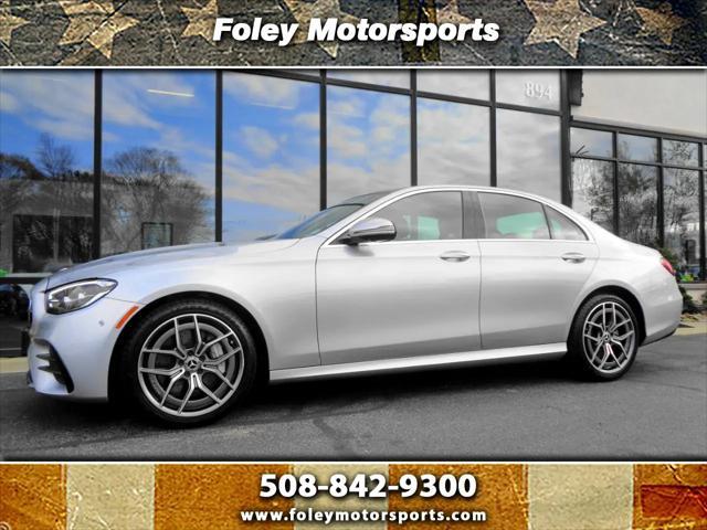 used 2021 Mercedes-Benz E-Class car, priced at $39,995