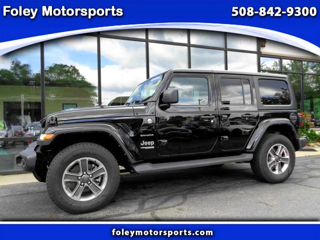 used 2021 Jeep Wrangler Unlimited car, priced at $32,995
