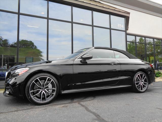 used 2021 Mercedes-Benz AMG C 43 car, priced at $41,895