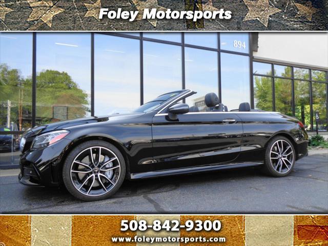 used 2021 Mercedes-Benz AMG C 43 car, priced at $41,895