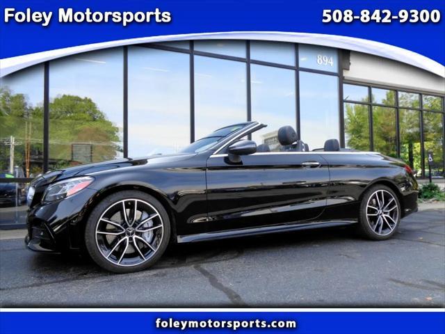 used 2021 Mercedes-Benz AMG C 43 car, priced at $44,795