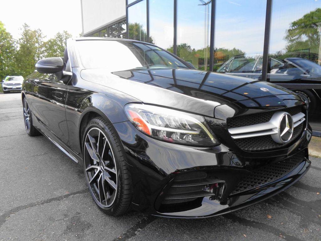 used 2021 Mercedes-Benz AMG C 43 car, priced at $44,595