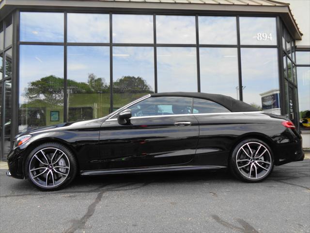 used 2021 Mercedes-Benz AMG C 43 car, priced at $41,895