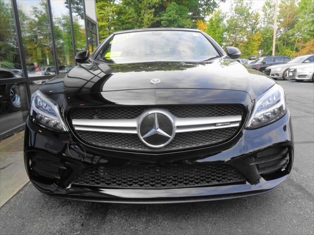 used 2021 Mercedes-Benz AMG C 43 car, priced at $41,895