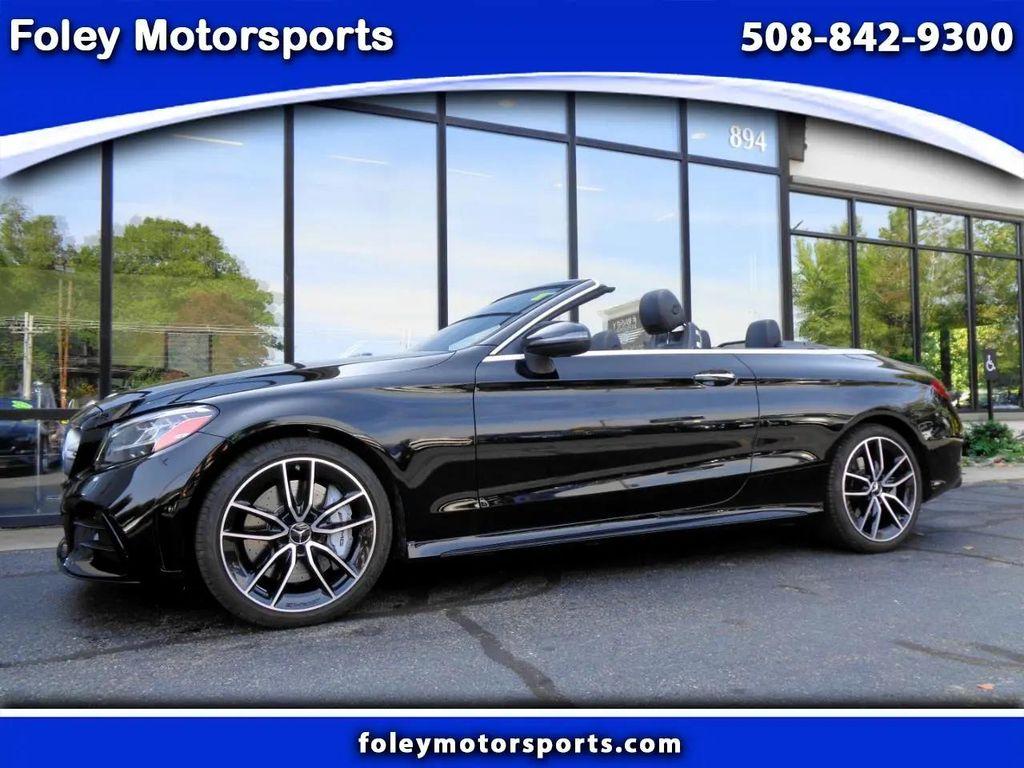 used 2021 Mercedes-Benz AMG C 43 car, priced at $44,595