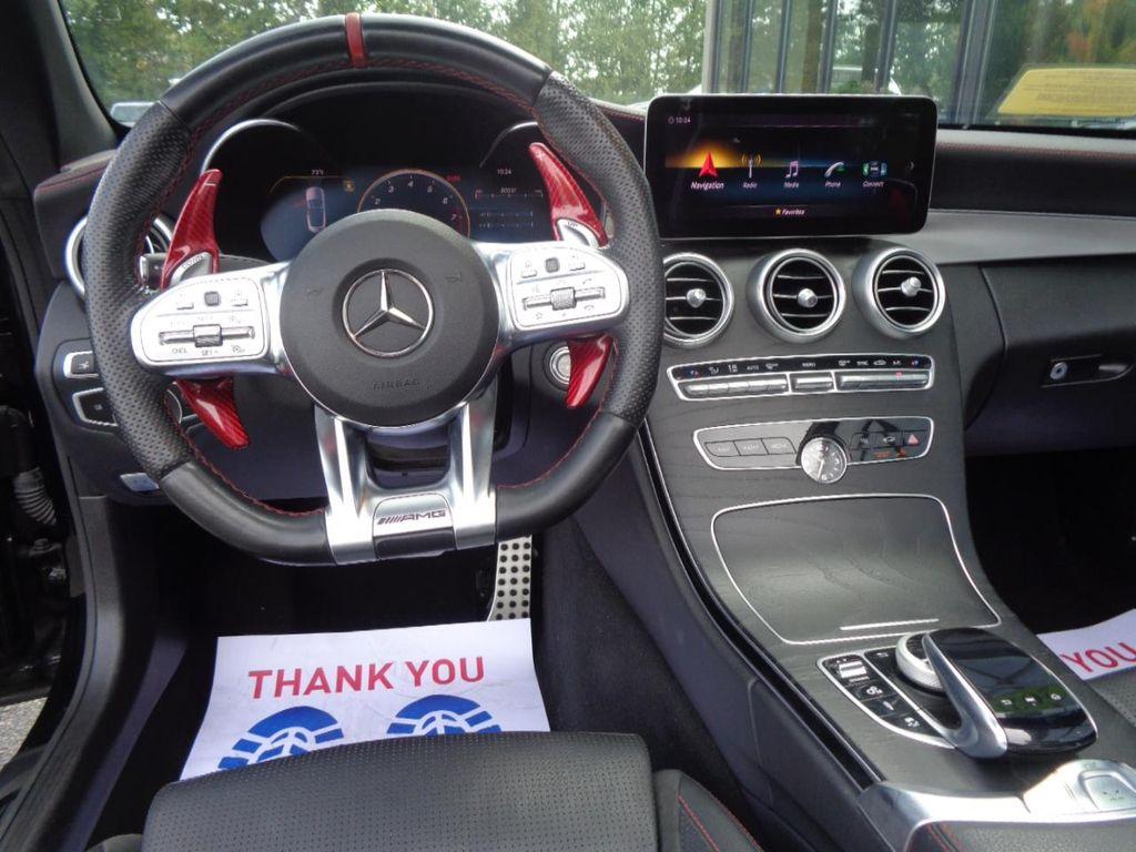 used 2021 Mercedes-Benz AMG C 43 car, priced at $44,595