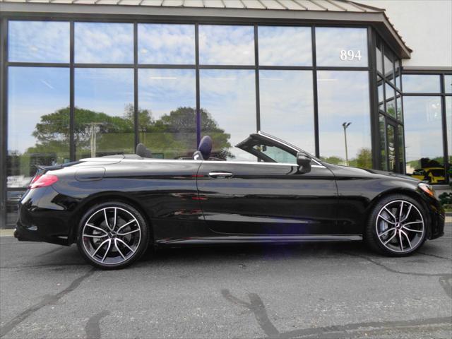 used 2021 Mercedes-Benz AMG C 43 car, priced at $41,895