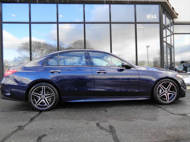 used 2022 Mercedes-Benz C-Class car, priced at $35,795