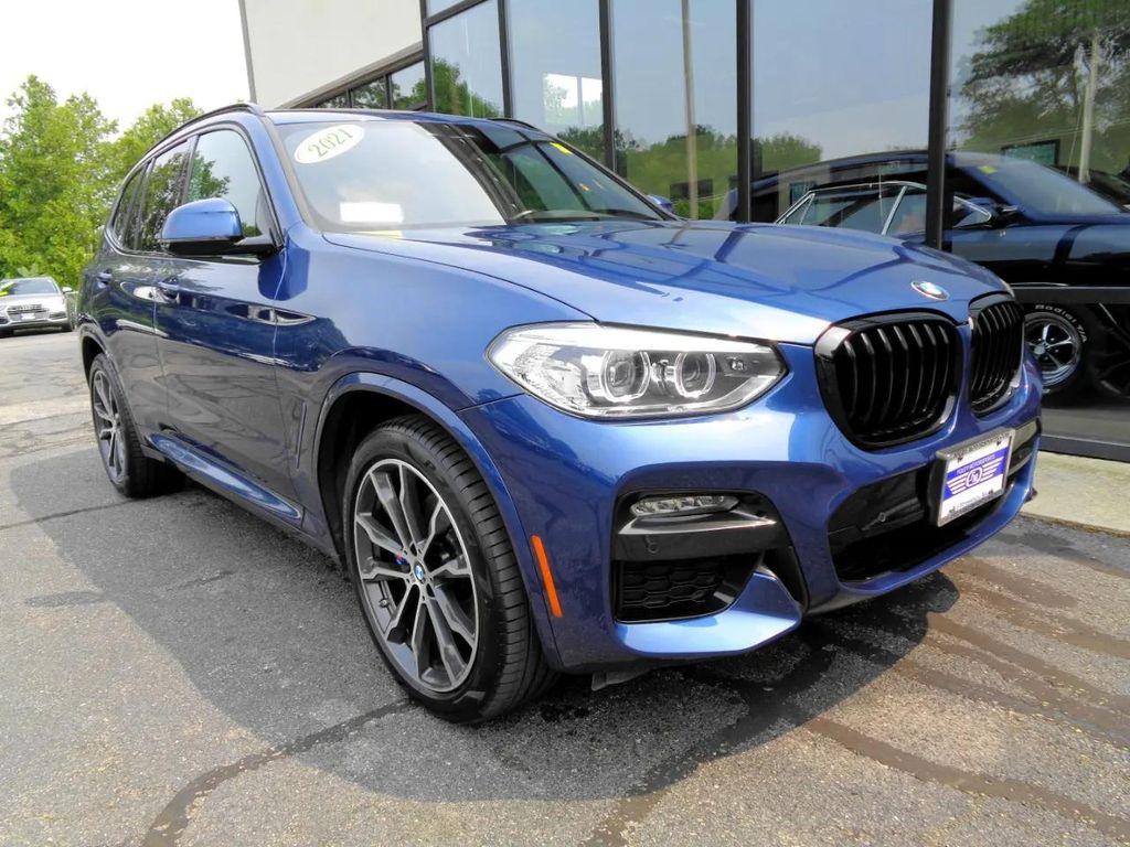 used 2021 BMW X3 car, priced at $33,995