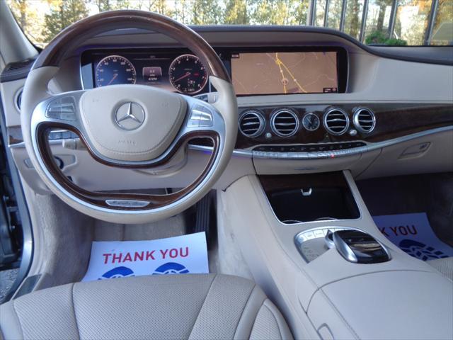 used 2015 Mercedes-Benz S-Class car, priced at $29,995