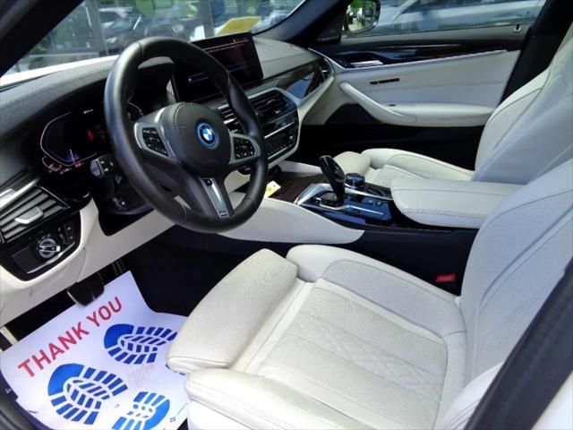 used 2022 BMW 530e car, priced at $37,995