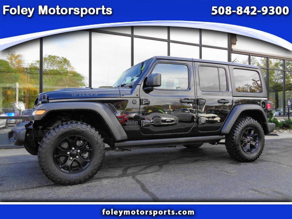used 2022 Jeep Wrangler Unlimited car, priced at $30,795