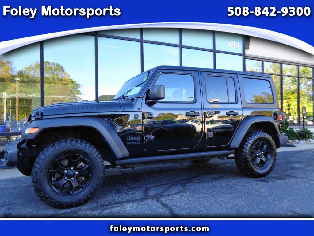 used 2022 Jeep Wrangler Unlimited car, priced at $32,795