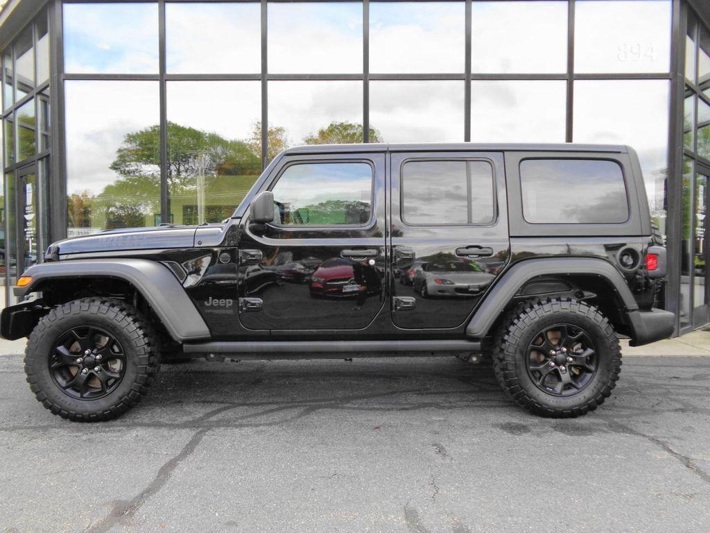 used 2022 Jeep Wrangler Unlimited car, priced at $30,795