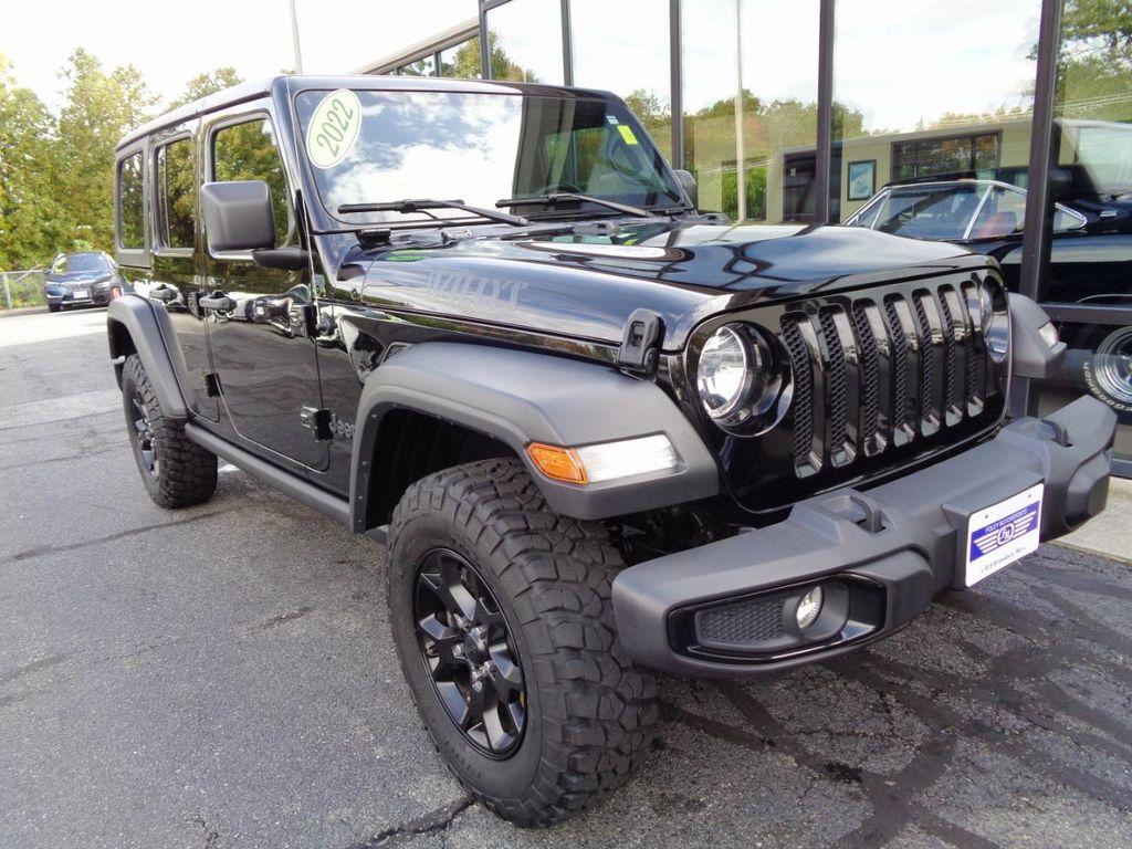 used 2022 Jeep Wrangler Unlimited car, priced at $30,795