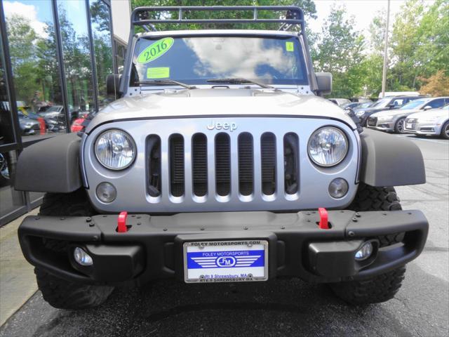 used 2016 Jeep Wrangler Unlimited car, priced at $31,495