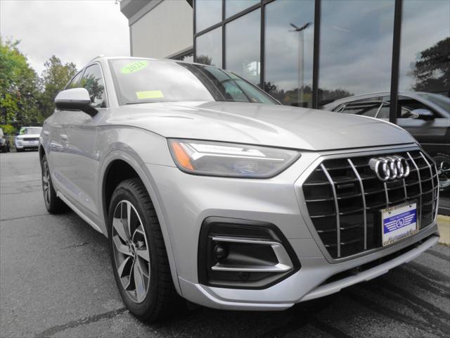 used 2021 Audi Q5 car, priced at $31,495