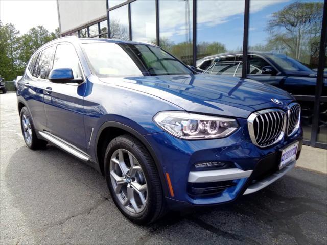 used 2021 BMW X3 car, priced at $32,595