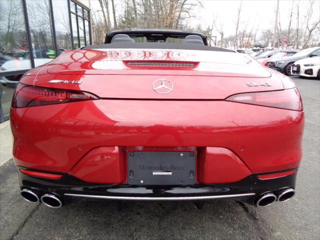 used 2023 Mercedes-Benz AMG SL 43 car, priced at $81,995