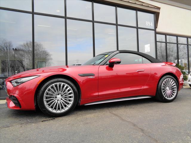 used 2023 Mercedes-Benz AMG SL 43 car, priced at $81,995