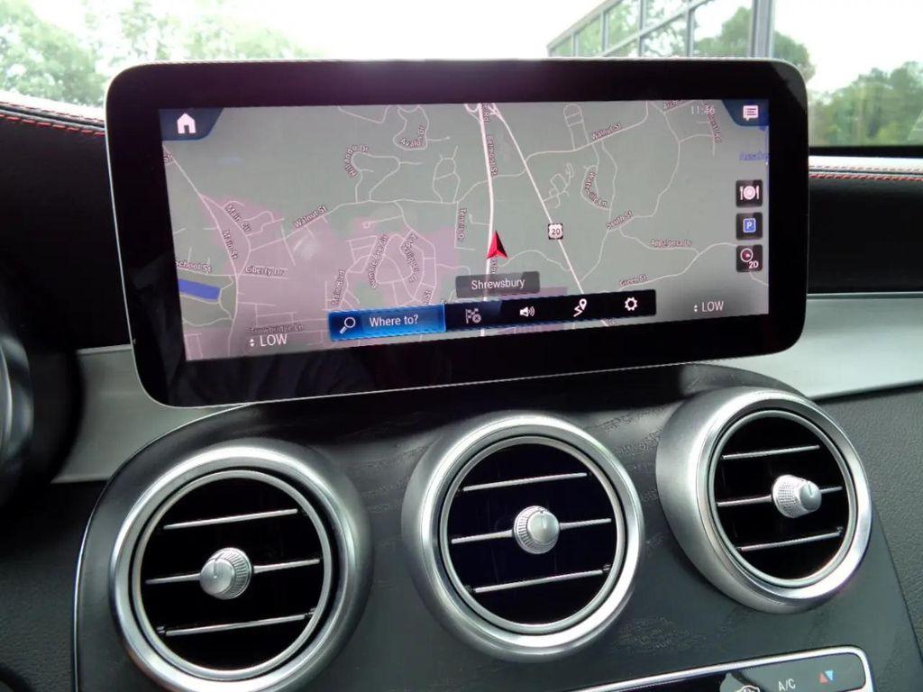 used 2021 Mercedes-Benz AMG GLC 43 car, priced at $36,995