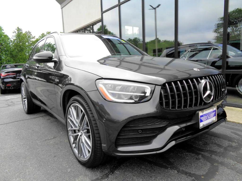 used 2021 Mercedes-Benz AMG GLC 43 car, priced at $36,995
