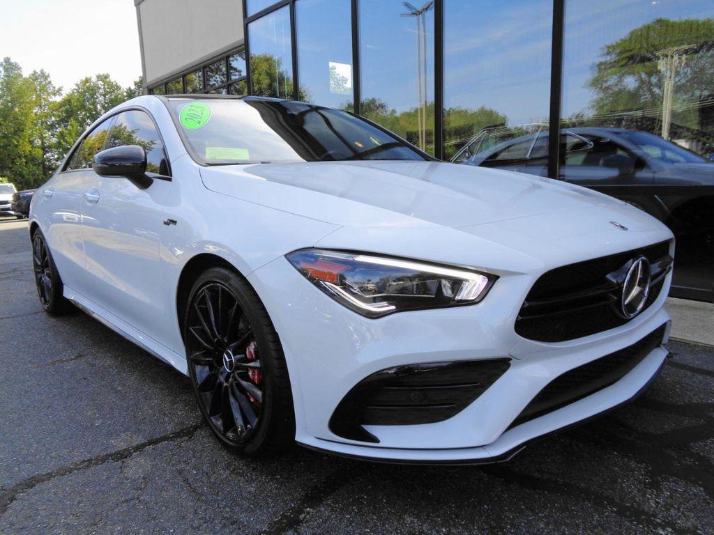 used 2023 Mercedes-Benz AMG CLA 35 car, priced at $38,495