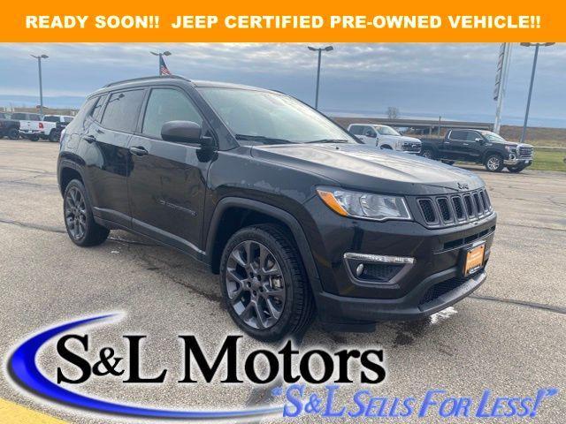 used 2021 Jeep Compass car, priced at $19,485