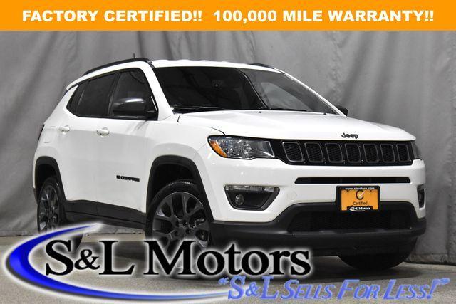 used 2021 Jeep Compass car, priced at $18,485