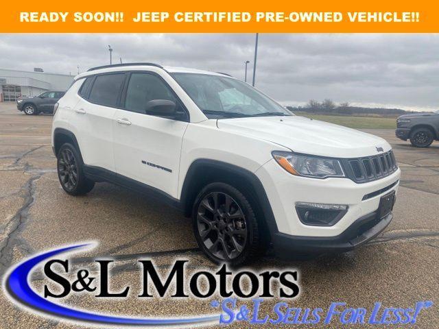 used 2021 Jeep Compass car, priced at $19,485