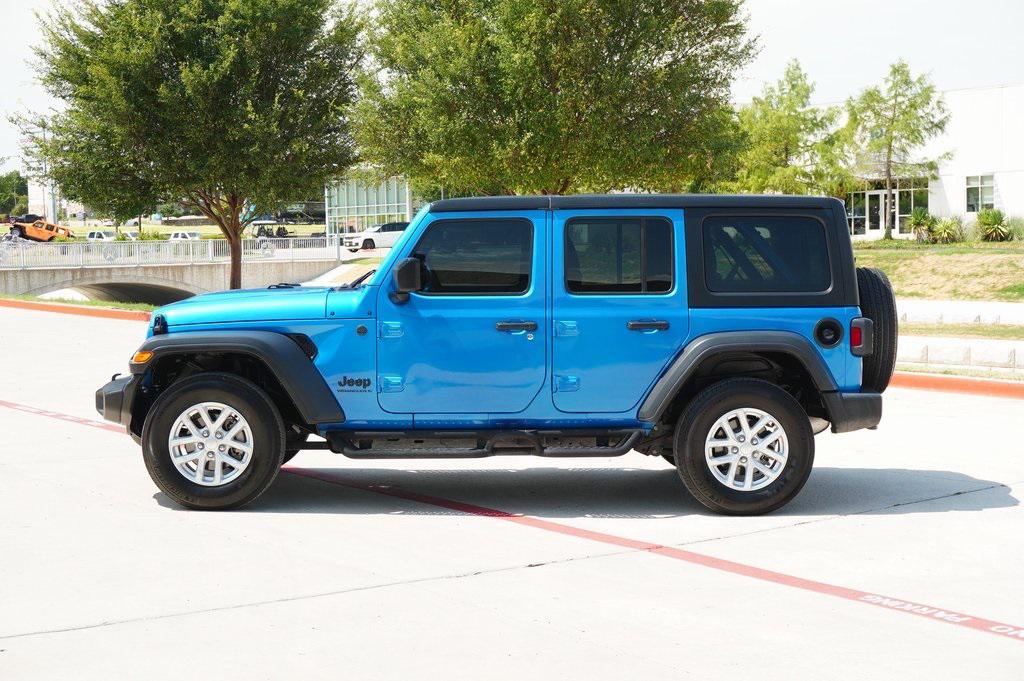 used 2023 Jeep Wrangler car, priced at $36,488