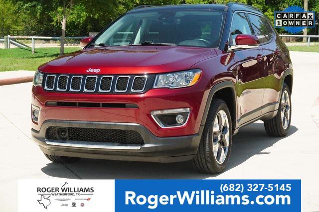 used 2021 Jeep Compass car, priced at $24,699