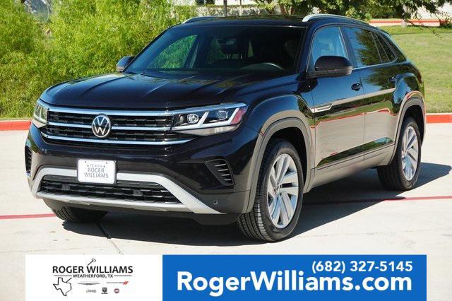 used 2021 Volkswagen Atlas Cross Sport car, priced at $22,298