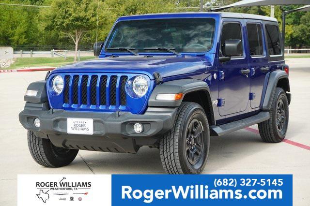 used 2018 Jeep Wrangler Unlimited car, priced at $18,999