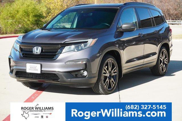 used 2021 Honda Pilot car, priced at $27,299