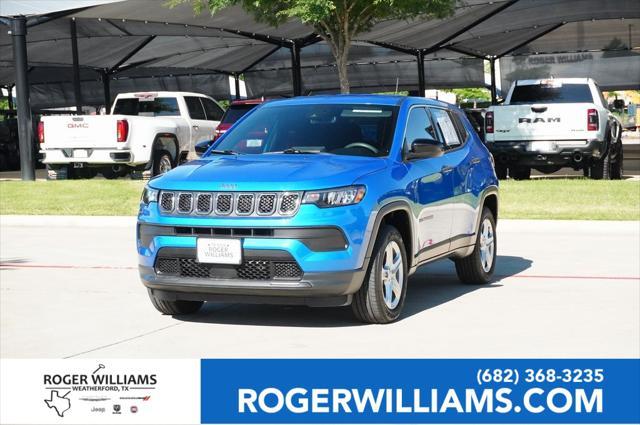 used 2023 Jeep Compass car, priced at $18,999