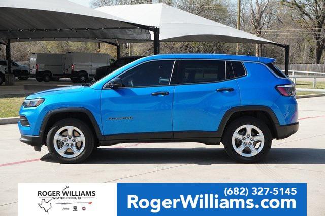 used 2023 Jeep Compass car, priced at $19,999