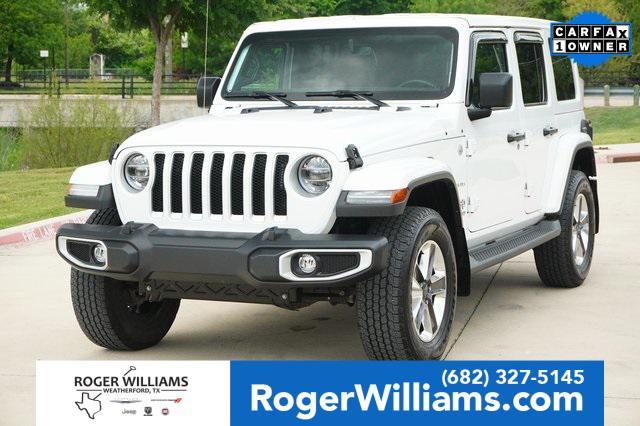 used 2022 Jeep Wrangler Unlimited car, priced at $45,380