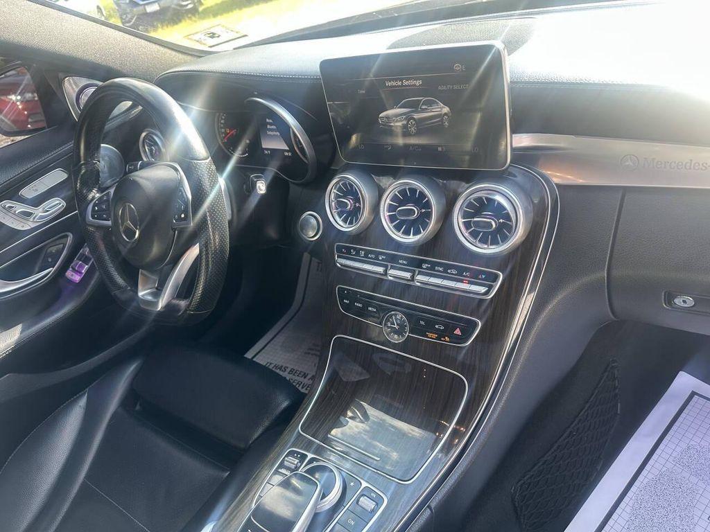 used 2015 Mercedes-Benz C-Class car, priced at $12,999