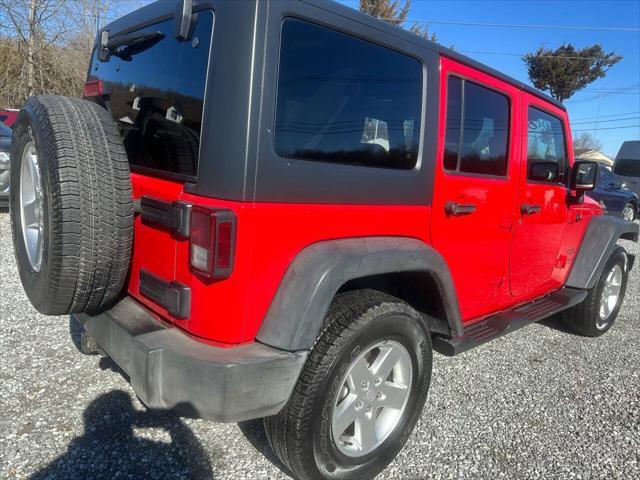 used 2016 Jeep Wrangler Unlimited car, priced at $14,999